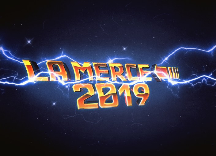 Back to the Future Text Effect